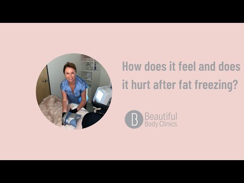 How does it feel and does it hurt after fat freezing (also called Coolsculpting™️) treatment?